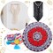 Weaving Loom Kit 5.3 x 7.8'', 7.9 x 11.8'' Wood Weaving Loom with Needles and Tools DIY for Kids Adult Beginners and Lovers Crochet Knitting Craft Activity